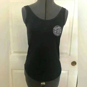 Billabong dark blue muscle tee tanktop womens small